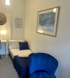 Central Therapy Room – Calm, Cosy, Private Balcony | Sat & Sun