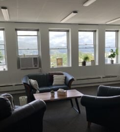 Large well lit office, perfect for groups