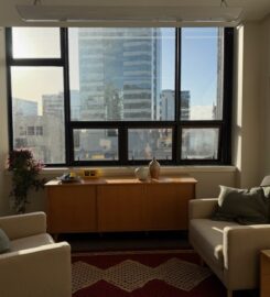 Spacious and light filled room on The Terrace
